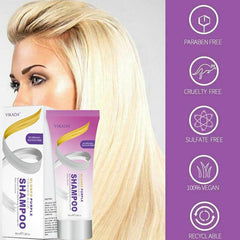 Blond Purple Toning Hair Shampoo