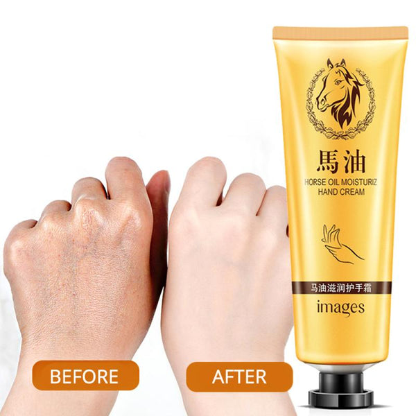 Horse Oil Repair Hand Cream Moisturizing Anti-chapping Skin Whitening Hand Cream Winter Anti-crack Hand Cream Skincare TSLM1