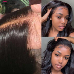 Transparent Lace Frontal with Bundles Body Wave