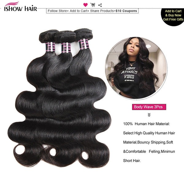 Transparent Lace Frontal with Bundles Body Wave
