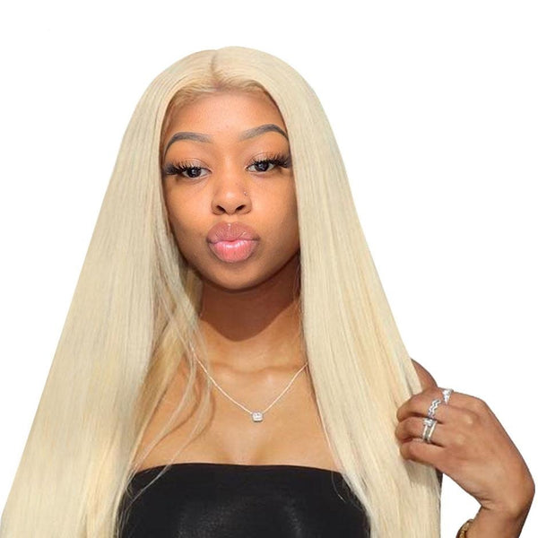 Brazilian Straight 613 Lace Front Wig 150% Density