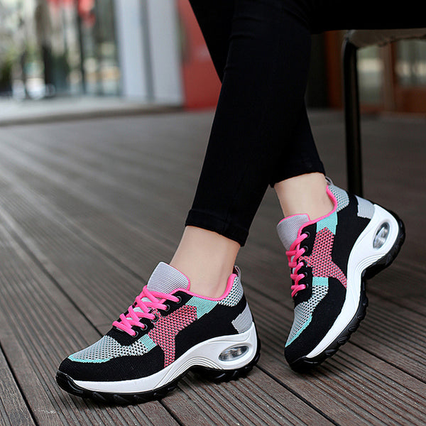 Woman Fashion Casual Women Sneakers Soft Women Vulcanize Sneakers Shoes Mesh Sneakers Women Shoes Sneakers Tenis Feminino