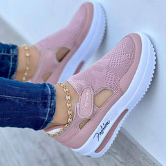 2022 Spring Women&#39;s Sneakers Platform Casual Breathable Sport Design Vulcanized Shoes Fashion Female Footwear Zapatillas Mujer